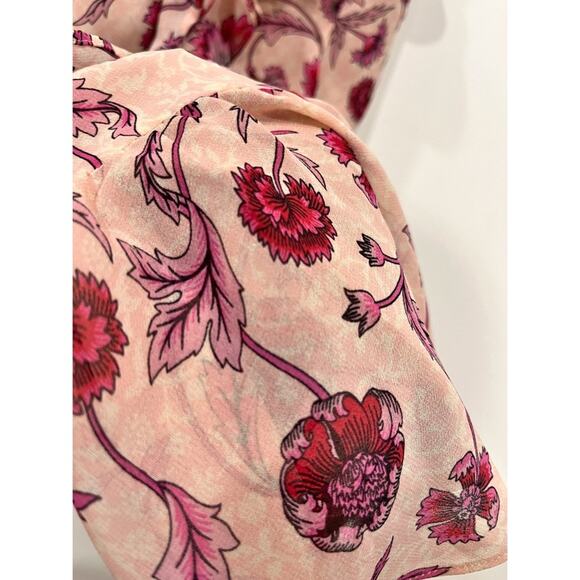 For Love & Lemons Poppy Mini Dress in Soft Rose - Picture 9 of 16